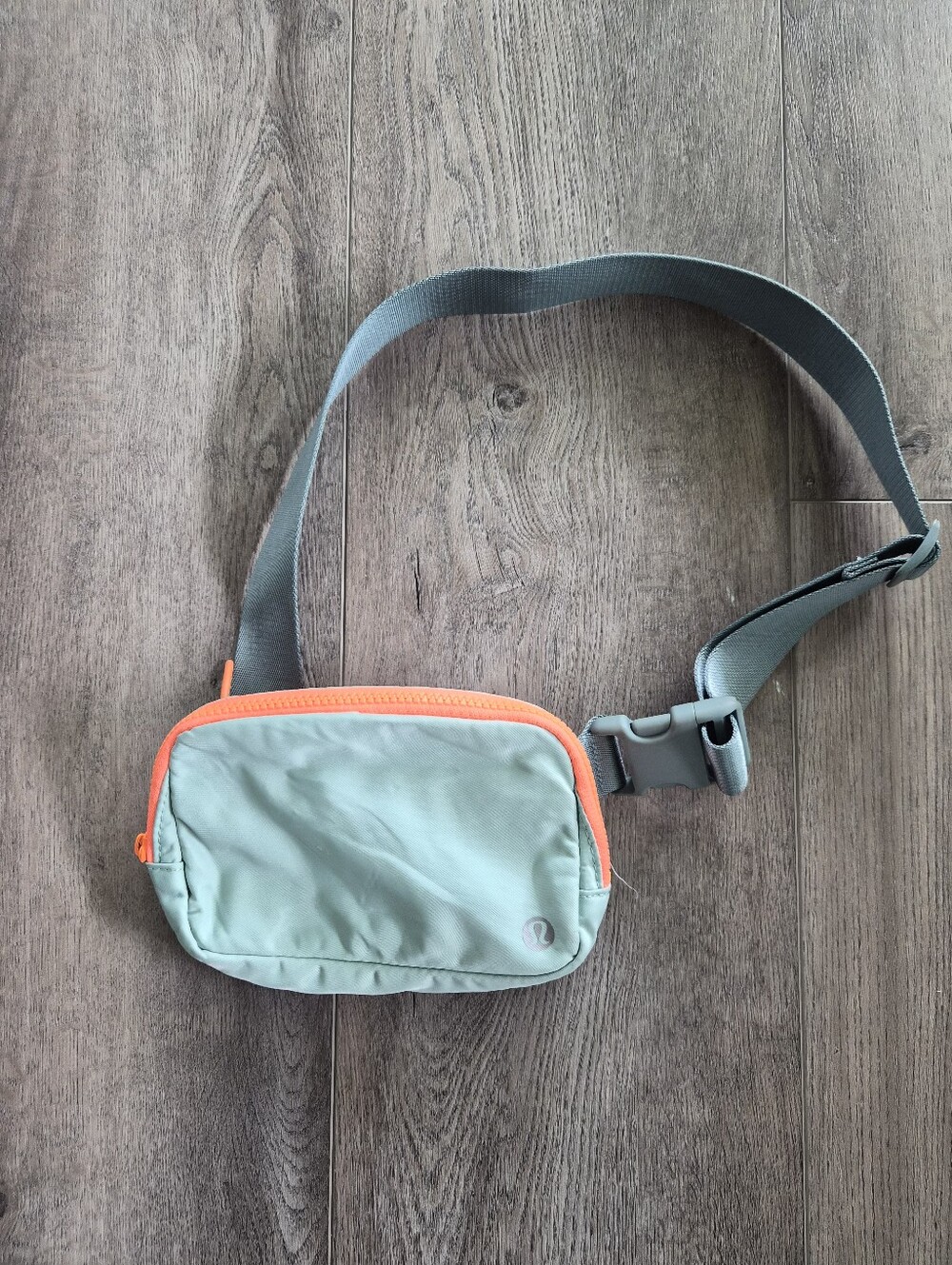 Lululemon Mint Green And Orange Everywhere Belt Bag